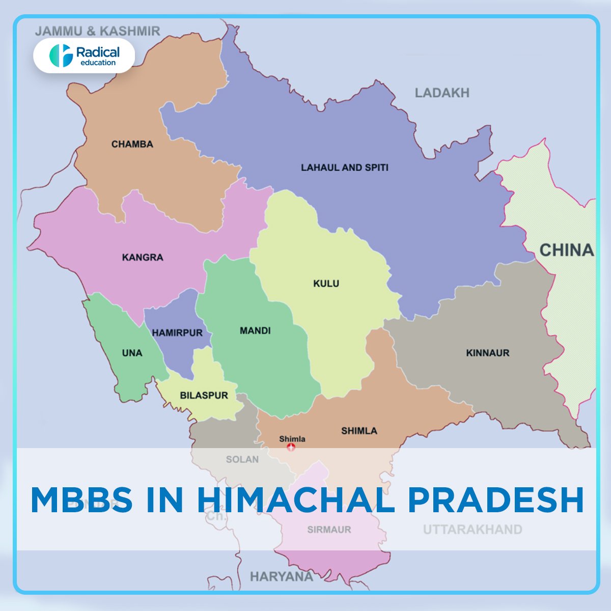 MBBS in Himachal Pradesh 2025 – Best Medical Colleges, Admission Process, Fees & Eligibility Updates
