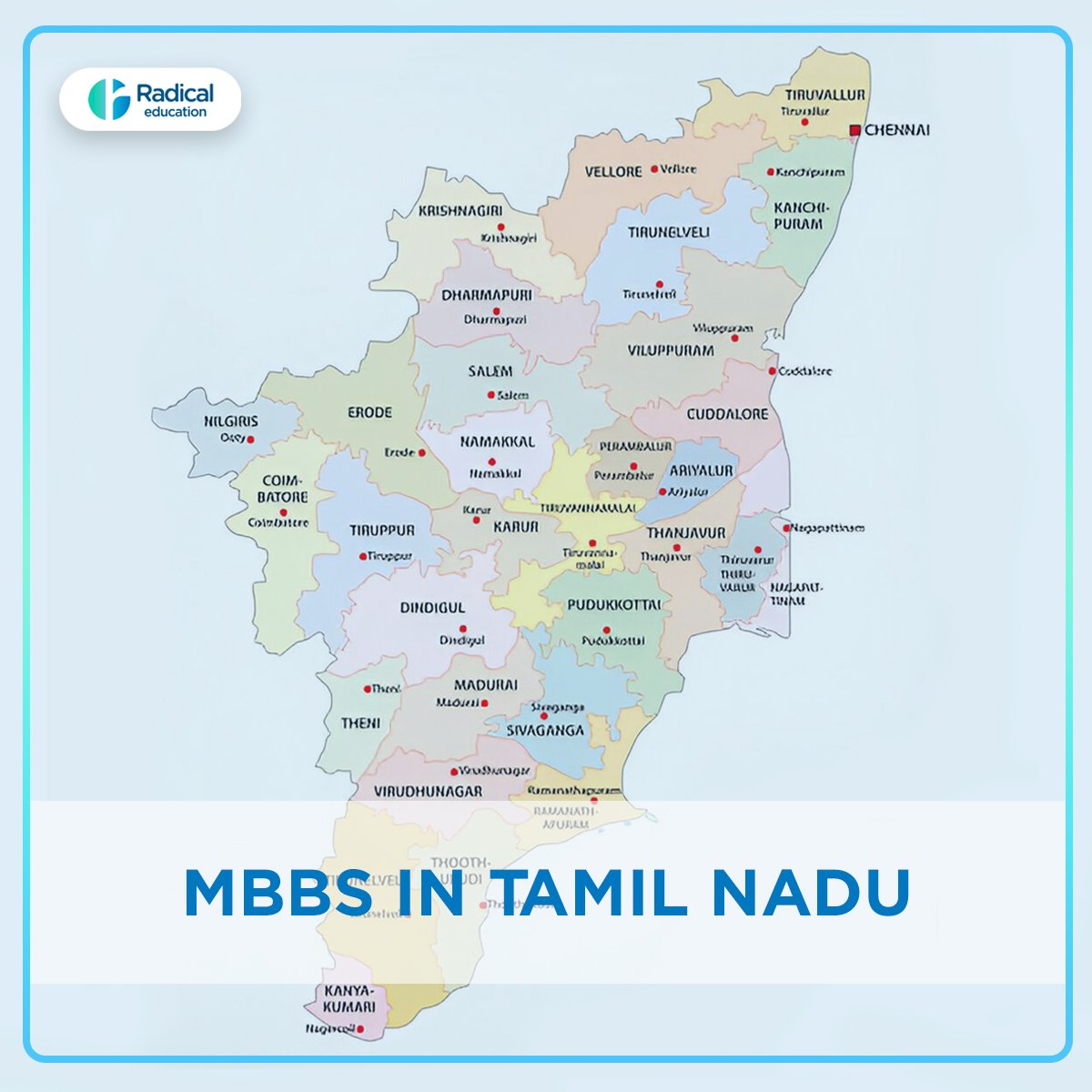 MBBS Admission in Tamil Nadu: Top Colleges & Fees Guide(2025)